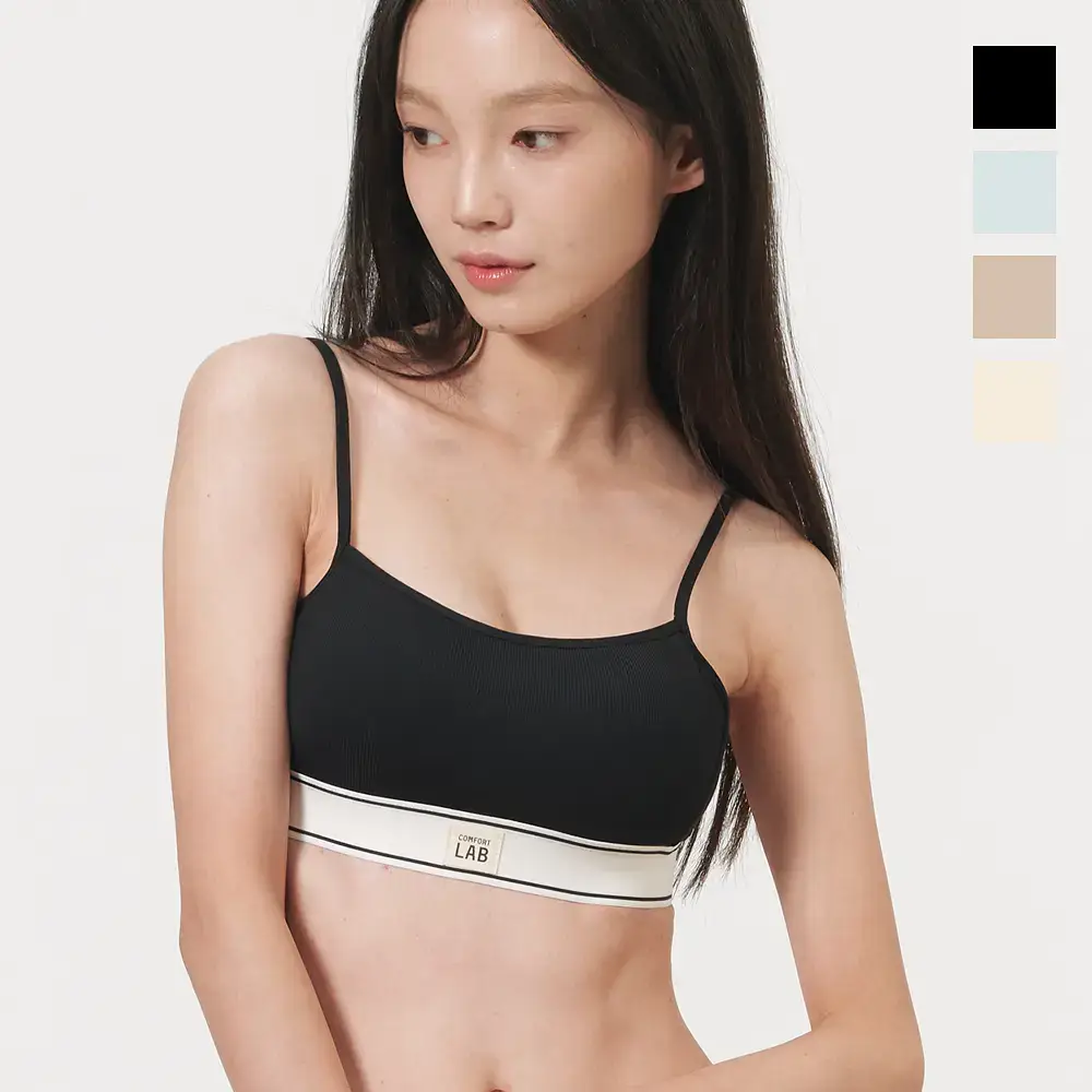 [컴포트랩] 에어리 일자넥 브라렛 4colors / 8Size